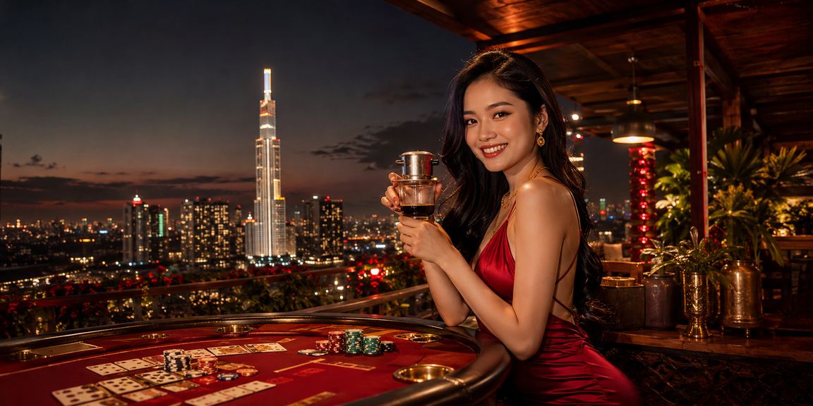 Người dùng tại TP. Hồ Chí Minh trải nghiệm baccarat trực tuyến bên ly cà phê buổi sáng
