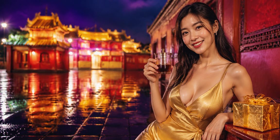 Người dùng tại Huế ngồi cà phê nghiên cứu bonus VIP trên điện thoại buổi sáng